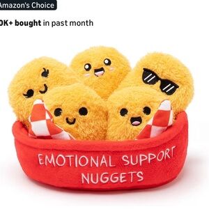 Emotional Support Nuggets Plush Toy